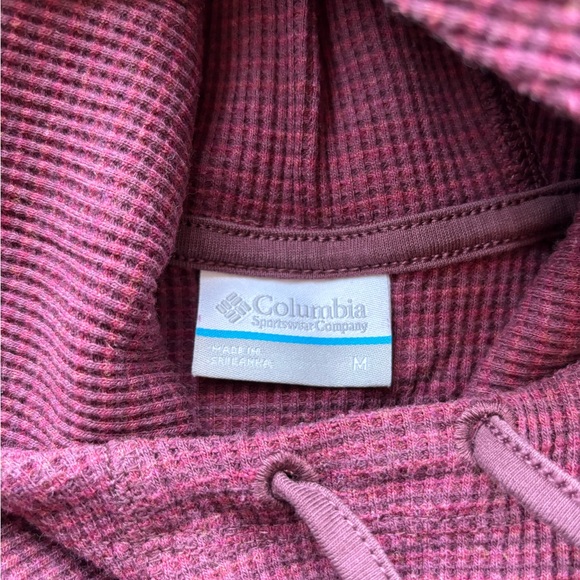 Columbia cowl neck waffle hoodie - Picture 2 of 2